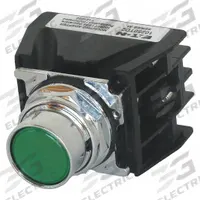 EATON Hazardous Location Push Button: 30 mm, Metallic, Flush Profile, 1NO/1NC (MPN 10250T706G). Key specifications — Manufacturer Part Number: 10250T706G; Product Type: Push Button Operators; Series: 10250T; Brand: EATON; AC Contact Rating: 10 A @ 600 V; Action: Momentary; DC Contact Rating: 2.5 A @ 250 V; Operator Illumination: Non-Illuminated.