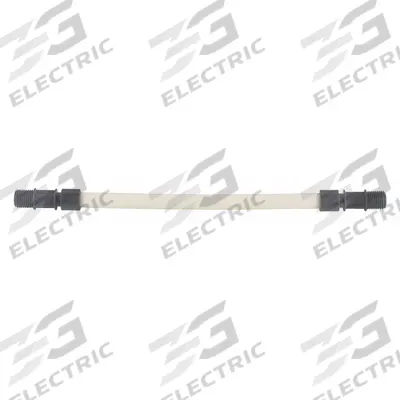 STENNER Pump Head Tubing: Santoprene, 1/4 in x 10 in, 100 psi Max. Pressure, NPT - Replacement Tubes for Peristaltic Pumps