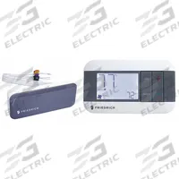 FRIEDRICH Wireless Thermostat: Wireless Thermostat, 3 3/4 in x 6 1/4 in x 2 1/4 in, Mounting Kit (MPN WRT2). Key specifications — Manufacturer Part Number: WRT2; Product Type: Wireless Thermostat; Includes: Mounting Kit; Brand: FRIEDRICH.