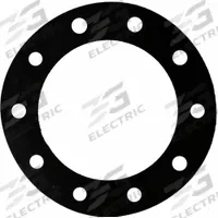 HALTEC Wheel Guard: Wheel Nut Guard, Stud Piloted Wheels, 8 3/4 in Hex Size, 1/32 in Thick, Black (MPN GL-5902). Key specifications — Color: Black; Compatible Wheel Type: Stud Piloted Wheels; Product Type: Wheel Nut Guard; Material: Nylon; Brand: HALTEC.