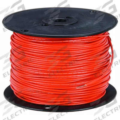 SOUTHWIRE Hookup Wire: 18 AWG Conductor Size, Orange, 500 ft Overall Lg - Machine Tool Wires