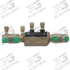 ZURN WILKINS Backflow Preventer: 350XL, 1 in Pipe Size, Flange x Flange, 12.25 in Overall Lg, Bronze (MPN 1-350XL). Key specifications — Shut-Off Valve Type: Ball Valve; Connection Type: Flange x Flange.