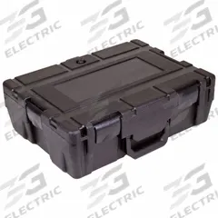 FLAMBEAU Protective Case: 10 1/4 in x 15 1/2 in x 6 in Inside, Pick and Pluck, Black, Stationary (MPN DX7F). Key specifications — Closure Type: Single Throw; Brand: FLAMBEAU; Carry-On Size: No.