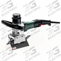 METABO Beveling Tool: For Metal, 115V, 2.75 hp, 3/16 in Min Thick, 0° to 90°, 13/16 in Max. Bevel Wd (MPN KFMVP 17-15 F). Key specifications — attr217590: (3) Indexable Carbide Inserts; attr217587: 0° to 90°; attr217582: METABO.