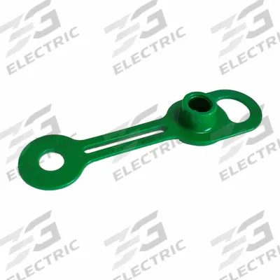 TRICO Color Coded Grease Zerk Caps: 1/4"-28 Thread Size, Green - Dust Caps for Grease Fittings