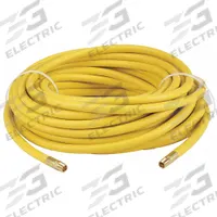 CONTINENTAL Air Hose: 3/8 in Hose Inside Dia., Yellow, 3/8 in MNPT x 3/8 in MNPT, 100 ft Hose Lg (MPN HZY03830-100-11-G). Key specifications — Hose Color: Yellow.