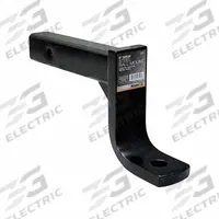 BUYERS PRODUCTS Ball Mount: Class 3, 1 in Compatible Ball Shank Dia, 2 in Ball Dia, 10 in Overall Lg (MPN 1803015). Key specifications — Material: Carbon Steel; Ball Mount Style: Ball Mount; Vehicle Class: Class 3; Brand: BUYERS PRODUCTS; Features: A Choice of High-Low Dimensions to Match Your Trailer Needs; Finish: Powder Coated; Mount w/ Hitch Ball Style: Non-Adjustable; Resistance Properties: Corrosion-Resistant.