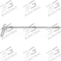 GUARDAIR Air Gun: Pistol-Grip Grip, Aluminum, 1/4 in Female NPT, 1 Nozzle(s), Straight, Focused (MPN 75LJ024SS). Key specifications — attr1328526: Aluminum; attr1328500: Hanging Hook; attr1328508: GUARDAIR; attr1328515: No; attr1328533: Yes.