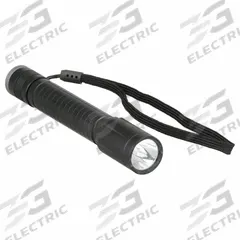 GRAINGER Flashlight: 300 lm, 2.5 hr Run Time at Max. Brightness, 141 m Max Beam, 3 Light Outputs (MPN 49XX76). Key specifications — Brand: GRAINGER; Battery Requirements - Broad: Requires 2 AA.