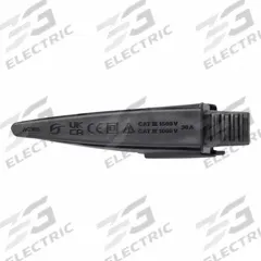 FLUKE Alligator Clip: Red and Black Alligator Clips with Nickel-Plated Jaws, Alligator Clip, AC385. Key specifications — Product Type: Alligator Clip; Includes: Red and Black Alligator Clips with Nickel-Plated Jaws; Manufacturer Part Number: AC385; Brand: FLUKE.