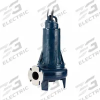 FRANKLIN ELECTRIC Sewage Ejector Pump: Cast Iron, Single Phase, 3 hp, 230V AC, 3 in Max. Dia. Solids (MPN 87110382-00). Key specifications — Impeller Material: Ductile Iron; Rated Voltage: 230V AC; Brand: FRANKLIN ELECTRIC; Discharge Orientation: Horizontal; Switch: Not Included.