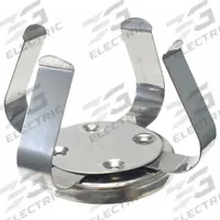 BENCHMARK SCIENTIFIC Dual Adjust Clamp: 3 in Overall Lg, 2 3/4 in Overall Wd, Magnetic Clamp, 500 mL (MPN H1000-MR-500). Key specifications — Hold Capacity: 500 mL; Brand: BENCHMARK SCIENTIFIC; Material: Stainless Steel; Product Type: Magnetic Clamp.