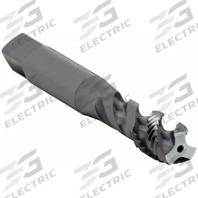 OSG Spiral Flute Tap: M10x1.25 Metric, D5 / 4H-6H, 3 Flute - General Purpose Spiral-Flute Taps
