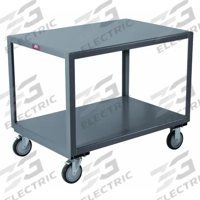 JAMCO Work Table: Fixed Ht, Steel, 60 in x 30 in - Steel-Top Mobile Worktables