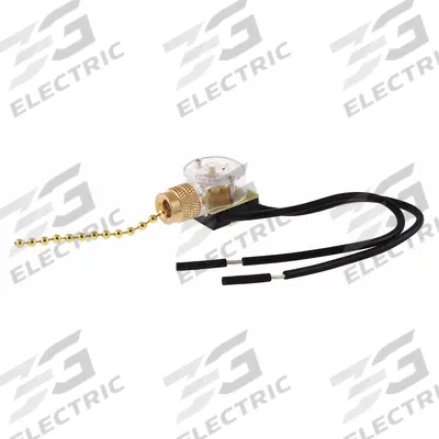 HUBBELL WIRING DEVICE-KELLEMS Pull Chain Switch (MPN RL121) - Pull Chain Switches