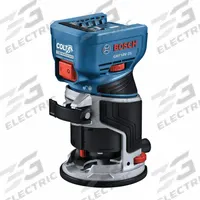 BOSCH Router: CORE18V®, Bare Tool, Plunge Base, 1.39 hp, 30,000 RPM, 1/4 in Collet, 2.25, Palm Grip (MPN GKF18V-25N). Key specifications — attr217755: (1) Bare Tool; attr217752: Brushless; attr217778: 2.25.