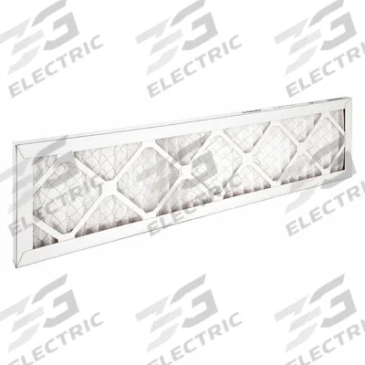 GRAINGER Pleated Air Filter: 8 in x 30 in x 1 in, MERV 8 - MERV 8 Pleated Air Filters