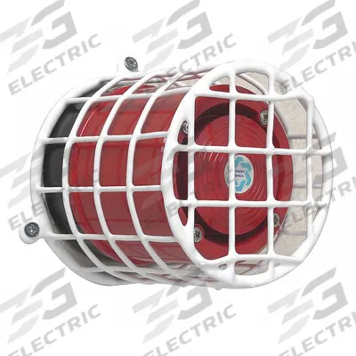 SAFETY TECHNOLOGY INTERNATIONAL Audible and Strobe Guard: Steel, 3 3/4 in Overall Dp - Guards for Alarms & Wall Fixtures