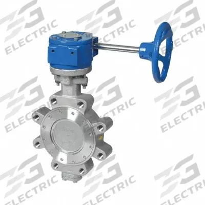 ABZ VALVES Butterfly Valves: For Water Media, 3 in Pipe Size, Lug, 200 psi Max. Pressure (CWP) - Stainless Steel High-Performance Butterfly Valves