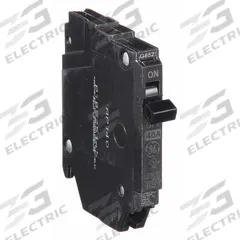 GE Miniature Circuit Breaker: THQP, 40 A, 120/240V AC, Single Phase, 10kA at 120/240V AC, Std (MPN THQP140). Key specifications — Amps: 40 A; AC Voltage Rating: 120/240V AC; Phase: Single; Max. AIR Rating: 10kA at 120/240V AC; For Use With: GE Panelboards.