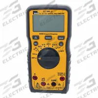 IDEAL Digital Multimeter: TRMS, CAT III 600V, 600 V Max AC Volt Measurement, 6,000 Instrument Counts (MPN 61-337). Key specifications — Instrument Counts: 6,000; Brand: IDEAL; Calibration Certificate Included: Not Included.