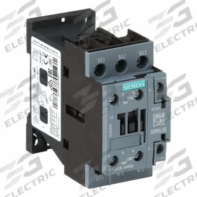 Siemens Magnetic Contactor: Non-Reversing, 3 Poles, 3NO Contacts, 38 A - Non-Reversing IEC Contactors