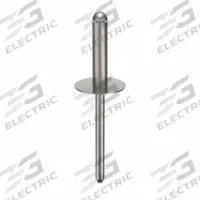 Blind Rivet,2 10/99" L,0.122" dia,PK100: Inch, 2 3/32 in Overall Lg, 51/64 in Body Lg, Plain, 100 PK (MPN SSD610SSBSLF203). Key specifications — Brand: POP AVDEL.