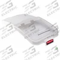 RUBBERMAID COMMERCIAL PRODUCTS Storage Bin Lid: 500 qt Capacity, Clear, 1 7/8 in Overall Ht (MPN FG9F7800CLR). Key specifications — Lid Included: Yes; Brand: RUBBERMAID COMMERCIAL PRODUCTS; Color: Clear; NSF Certified: Yes.