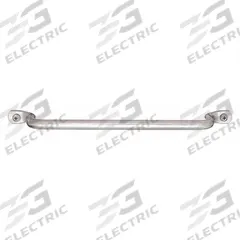 MONROE PMP Pull Handle: Unthreaded Holes, Stainless Steel, Silver, 5/16 in Screw Size, 0.63 in (MPN PH-0208). Key specifications — Brand: MONROE PMP; Projection Type: Non-Recessed; Material: Stainless Steel; Finish: Dull; Color: Silver; Folding Type: Fixed; Mounting Type: Unthreaded Holes; Screw Size: 5/16 in.