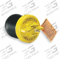 CHERNE Pipe Plug: For 3 in Pipe, Textured Body Surface, Natural Rubber Plug, 7.38 in Deflated Lg (MPN 271713). Key specifications — Plug Seal Material: Natural Rubber; Body Type: Textured Body.