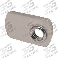 T-Slot Framing System Fasteners: 5/16"-18 Size, 15/64 in Thread Lg, 15 Series, Single Offset (MPN 3678-10). Key specifications — Fastener Type: T-Nut; Material: Stainless Steel; T-Slot Fastener Type: T-Nut; Threaded Hole Location: Single Offset; Compatible Series: 80/20 15 Series; System of Measurement: Inch; Brand: 80/20; Mounting Type: Slide-In.