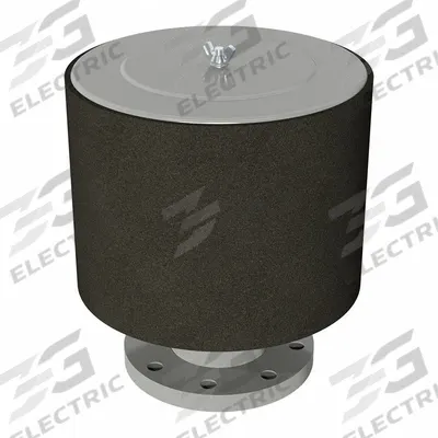 SOLBERG Intake Exposed Filter: 4 in Flange Inlet Size, 520 scfm, 14 in Overall Ht - Air Compressor Intake Filters & Silencers