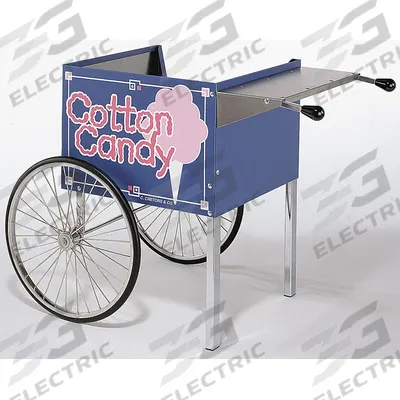 CRETORS Cotton Candy Cart: Stainless Steel - Carts