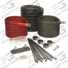 TUNDRA Inverter Installation Kit: M2500/S2500, 8 ft Cable Lg (MPN CM2508). Key specifications — For Use With: M2500; Includes: 250A CNL Fuse; Brand: TUNDRA.