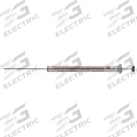 HAMILTON Syringe: 100 ul Capacity - mL, Gastight, Borosilicate Glass, PTFE, Replaceable Tip, PTFE (MPN 81065). Key specifications — Attachment Type: Small Removable; Plunger Material: PTFE; Needle Point Style: 3; Needle Type: Removable; Tip Material: PTFE; Barrel Material: Borosilicate Glass; Brand: HAMILTON; Compatible Needles: Small RN Hub.