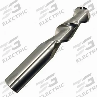 APPROVED VENDOR Ball End Mill: Carbide, 2 Flute, 3/16" Mill Dia, 5/16" LOC, 2" OAL (MPN 321518) - Carbide Ball End Mills for Aluminum
