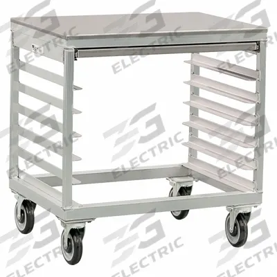 NEW AGE INDUSTRIAL Slicer Stand: 30 in Overall Ht, Aluminum, 28 3/8 in Overall Wd (MPN 99217) - Furnishings, Appliances and Hospitality