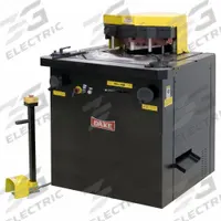 DAKE CORPORATION Variable Angel Sheet Metal Notcher: Hydraulic, 6 mm Sheet Metal Capacity (Aluminum) (MPN DLN-6220V). Key specifications — attr76889: 30° to 140°; attr76871: DAKE CORPORATION.
