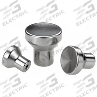 KIPP Hand Knob: Pull, Stainless Steel, 5/16"-18 Thread, 16 mm Thread Lg, 33 mm Dia (MPN K0250.3A3). Key specifications — Brand: KIPP.