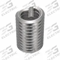 HELI-COIL Helical Insert: Tanged Tang Style, Free-Running, 3/8"-16 Thread Size, Plain, Plain, 100 PK (MPN A1185-6CN750). Key specifications — attr798694: 18-8; attr798710: Right Hand; attr798707: 3/8"-16; attr798676: Metal; attr798705: Inch; attr798675: HELI-COIL; attr798708: 200,000 to 250,000 psi; attr798713: Coarse.