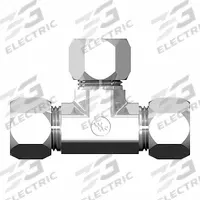 WEATHERHEAD Compression Tee Fitting: 3/8 in OD x 3/8 in OD x 3/8 in OD Size (MPN 7705X06X06X06). Key specifications — Brand: WEATHERHEAD; Series: 7000 Series Ermeto.