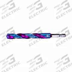 SPYDER Step Drill Bit: 1/8" to 1/2", Black Oxide HSS, Impact Rated, Quick-Change Hex Shank (MPN 19019). Key specifications — attr1234936: Impact Rated.