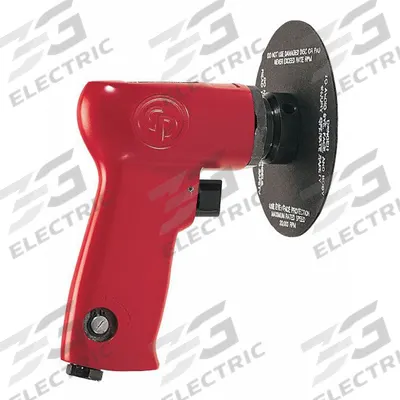 CHICAGO PNEUMATIC Air Disc Sander: 3 in_4 1/2 in_5 1/2 in Pad, Hook and Loop, Light Duty - Rotary Disc Sanders