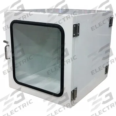 PORTA-FAB Pass Thru: 24 in x 24 in (MPN PT-2424) - Pass-Throughs for Cleanrooms