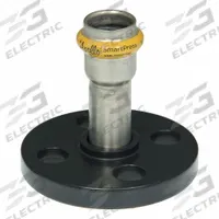 APOLLO Crimp Adapter Fitting: 3/4 in Pipe x 3/4 in Pipe Size, Press-fit x Flange, HNBR, SmartPress (MPN 123456905). Key specifications — Brand: APOLLO; Series: SmartPress.