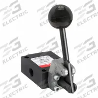 ARO Manual Air Control Valve: 50, Three-Way / Two-Position, Lever, Black, 16 scfm Flow Rate - Max (MPN 5030-10). Key specifications — attr1092903: Black; attr1086905: Manual Return; attr1086907: 50; attr1086914: Normally Closed; attr1086904: Manual Air Control Valve; attr1086871: 5030-10.