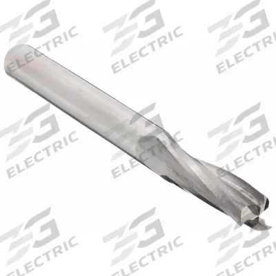ONSRUD Solid Router Bit: Spiral Upcut, 3 Flute, 3/8" Cut Dia - Spiral-Flute Finishing Router Bits for Plastics & Wood