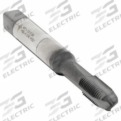 CLEVELAND Spiral Point Tap: M7x1 Metric, 6H, 3 Flute, Plug Chamfer - Spiral-Point Taps for Steel & Stainless Steel