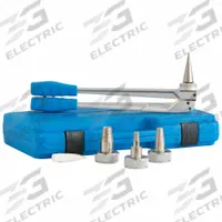 ZURN Expansion Manual Tool: For 1 in_1/2 in Tube Size, PEX, 3 Heads Included, Mfr Part # QEMT345. Key specifications — attr514815: PEX; attr542239: Case; attr447992: QEMT345; attr447995: ZURN.