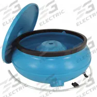 RAYTECH Bowl and Lid: 17 in Bowl Dia, 7 in Bowl Ht, 4 1/4 in Bowl Wd to Shaft, 23-032. Key specifications — Manufacturer Part Number: 23-032; Brand: RAYTECH; Compatible with Manufacturer Model Number: 23-026.